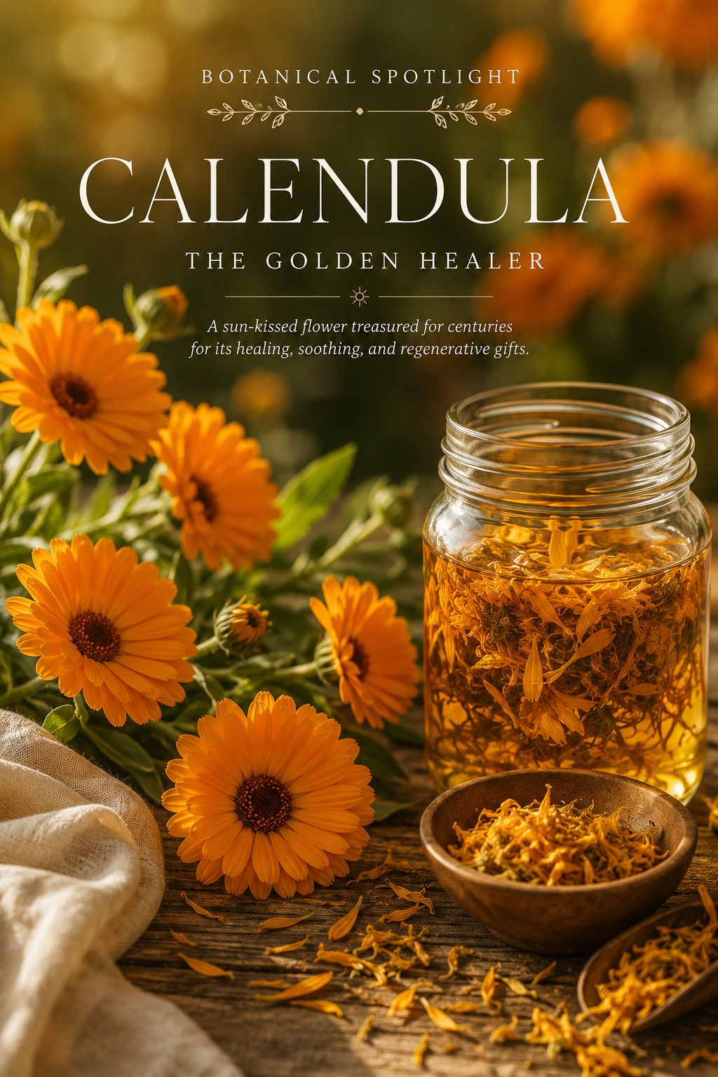 Botanical Spotlight July: Calendula 🌼