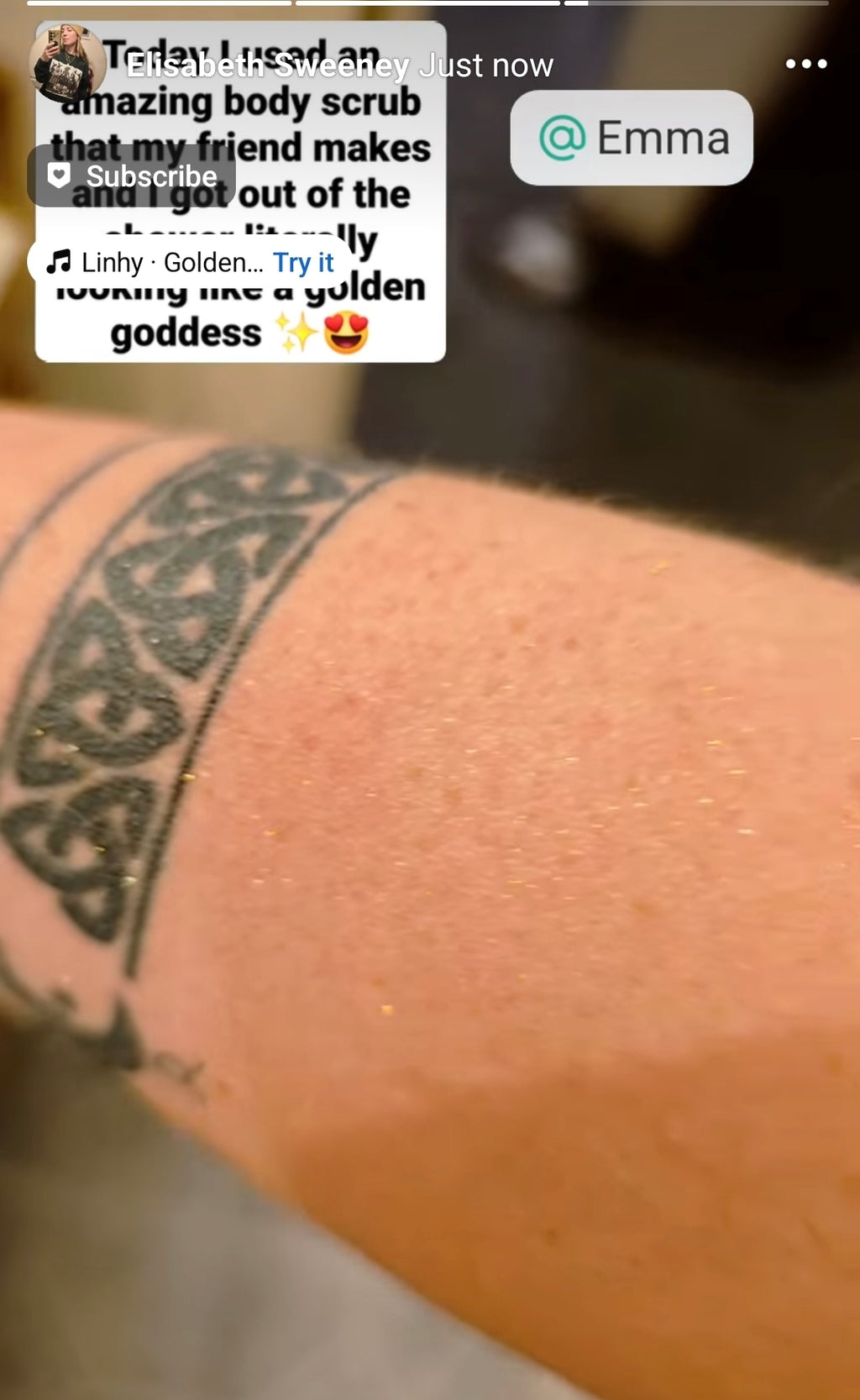 SunSpell Shimmering Body Polish