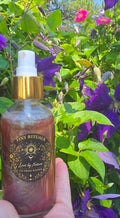 Rose Hydrosol Shimmer Elixer w/ Collagen Peptides & Hyurlonic Acid