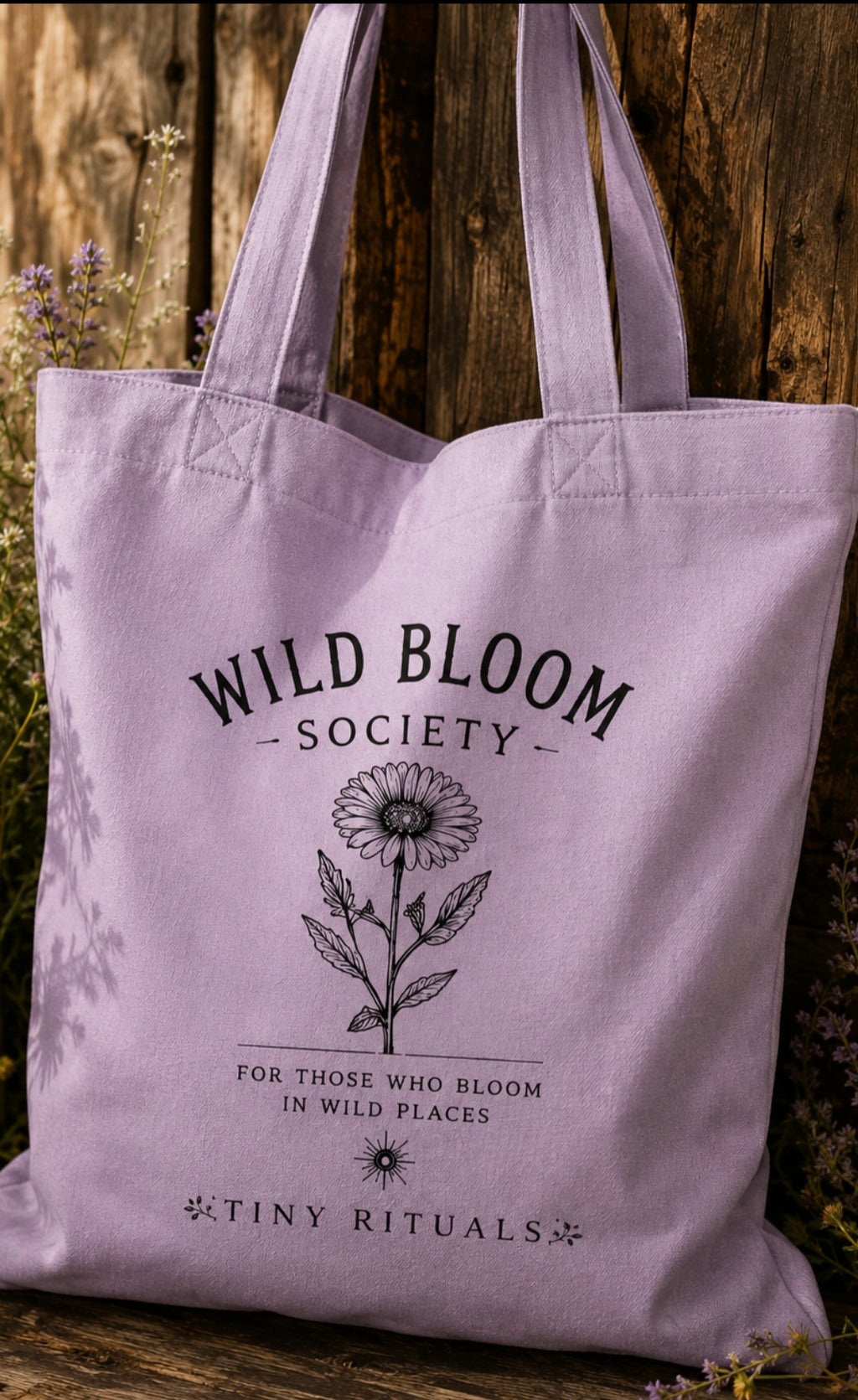 Wild Bloom Society Totes