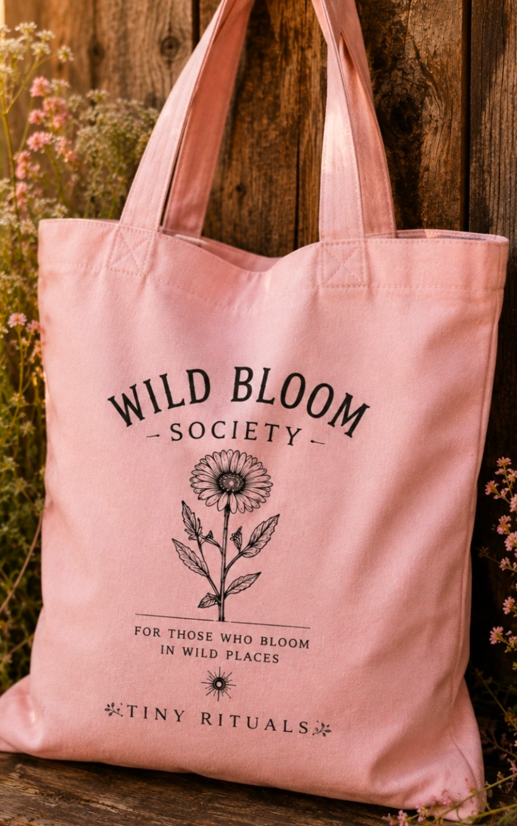 Wild Bloom Society Totes