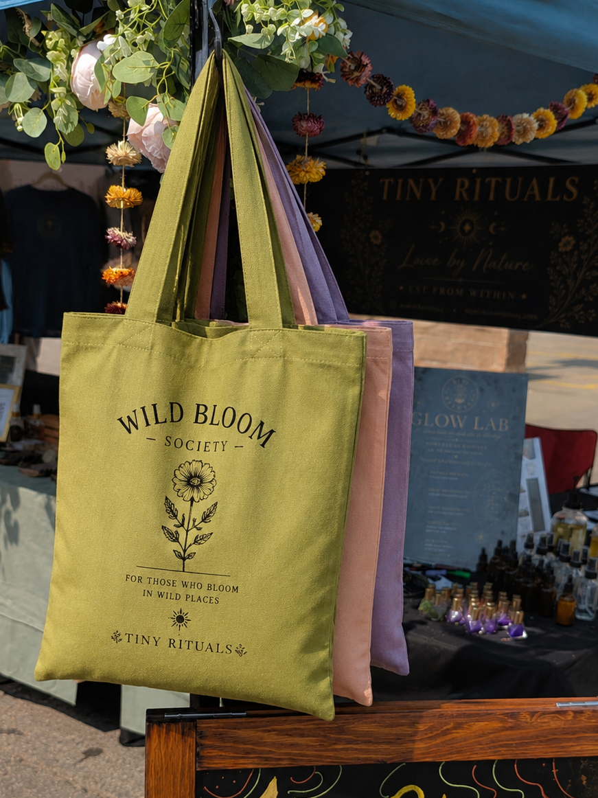 Wild Bloom Society Totes